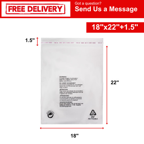 Garment bags clear - bags, cellophane