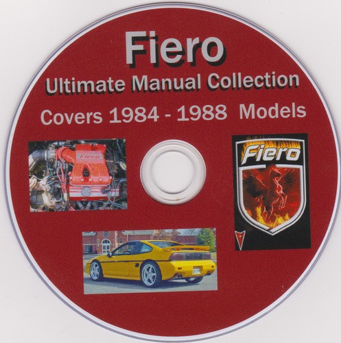 Pontiac fiero 1984 1988 - pontiac, 1984-
