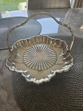 Mappin Webb. Princes Plate dish with handle 8 "