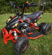 50cc petrol kids red - mini, quad