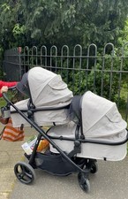 Puggle Memphis double Pram