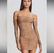 ROCOCO SAND Beaded Ruched