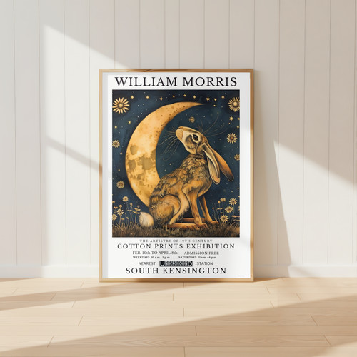 William morris hare moon - william,