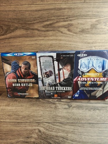 Adventure dvds bear grylls ice - bear, grylls,ice