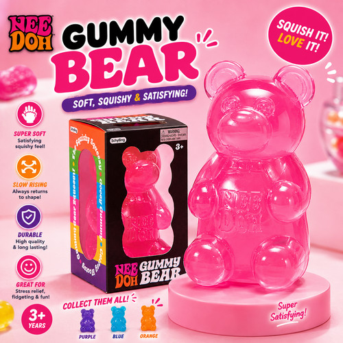Schylling needoh gummy - schylling, bear