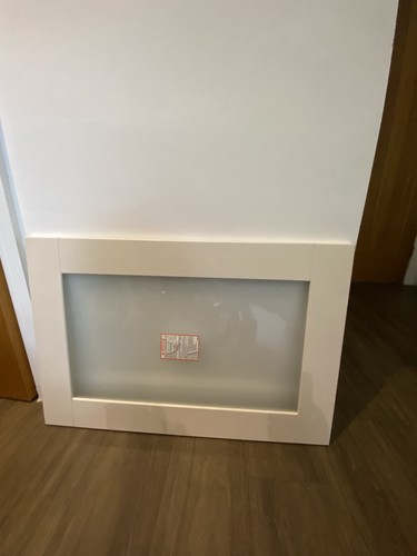 Ivory painted grained - grained, glazed