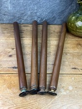 4 Vintage Solid Teak Dansette