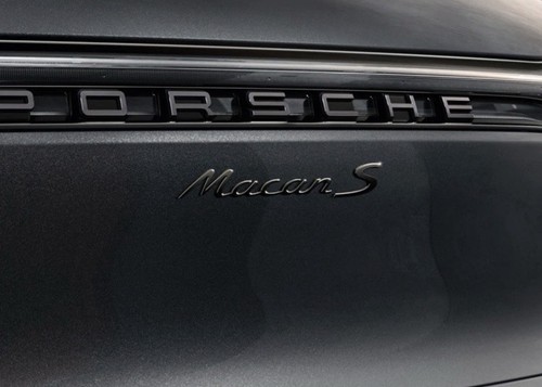 Porsche macan rear - badge, set