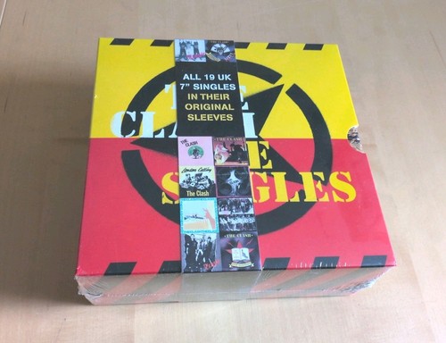 The clash singles vinyl - singles, box