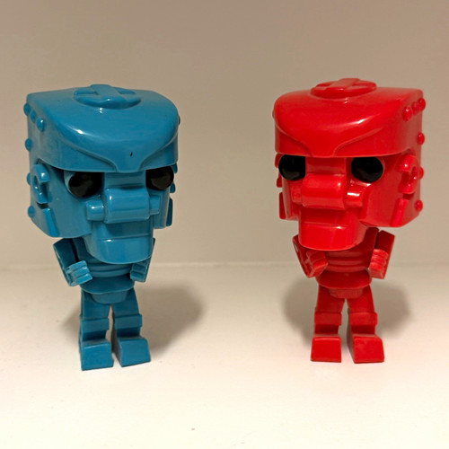 Rock sock robots blue - rock'em,