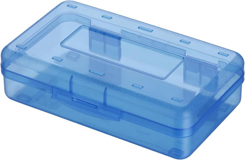 Large plastic pencil case - large, for