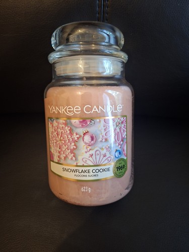Yankee candle snowflake - candle, "