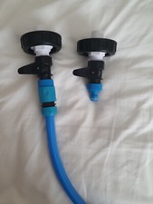 Canal or Narrow Boat Aqua Roll Hose connector system