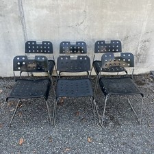 6X Stackable Chairs Omstak