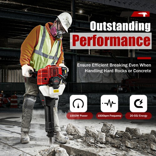 Stroke 52cc demolition jack - 2,