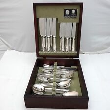 DUBARRY Design Arthur Price Sheffield Silver Service 62 Piece Canteen of Cutlery