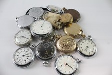 Job Lot Mechanical Stop/Pocket Watches Untested 1KG