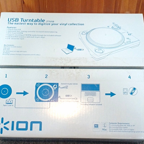 Ion ittusb usb turntable - ion,