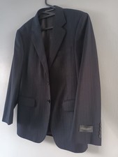 Mans Suit Pin Striped