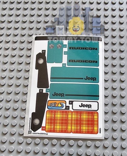 Lego technic sticker sheet - technic,