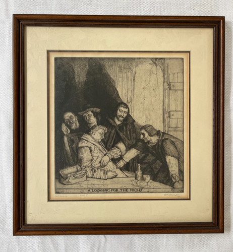 Rare antique william strang - antique,