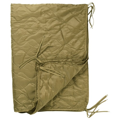 Military quilted poncho liner - poncho,
