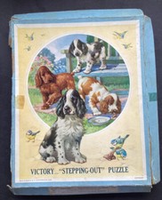 Dogs puppies wooden victory - dogs,