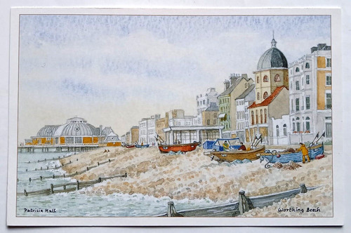 Worthing beach old - beach,