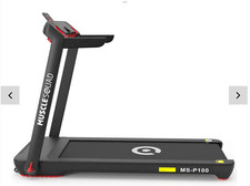 Muscle Squad P100 Folding Treadmill Bluetooth, Usb charging