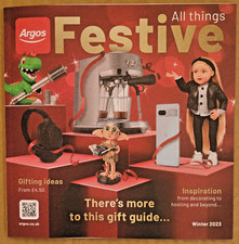 ARGOS CHRISTMAS (WINTER) 2023 GIFT GUIDE / CATALOGUE / BROCHURE. NEW & UNOPENED.