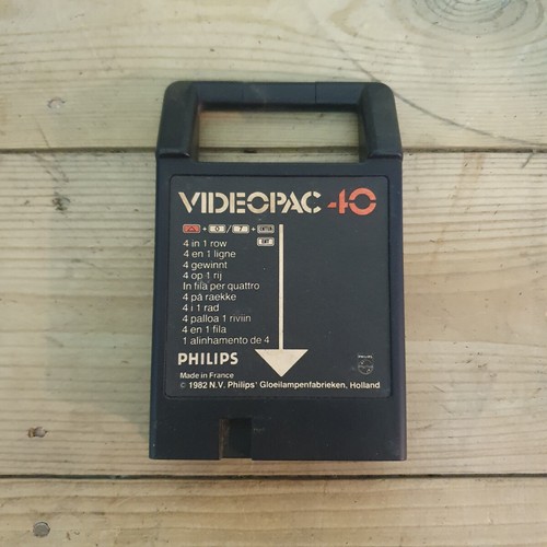 1982 philips videopac 40 - videopac,