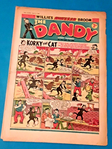Dandy comic first - first, appearance