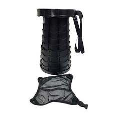 CaddyTrek Folding Portable Golf Seat with Storage Net for CaddyTrek R3X