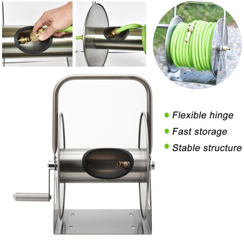 Portable garden hose pipe reel - portable,