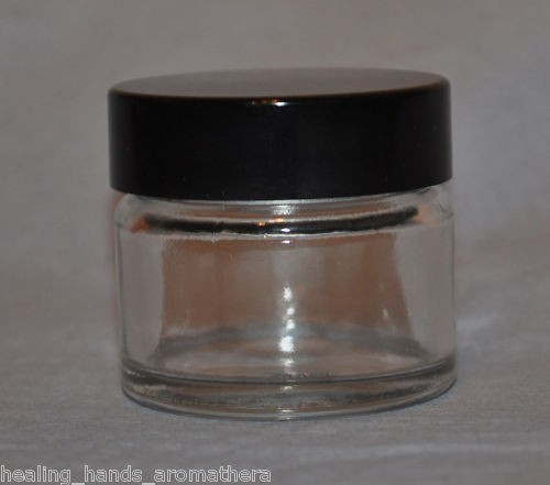 15g empty clear glass jars - clear,
