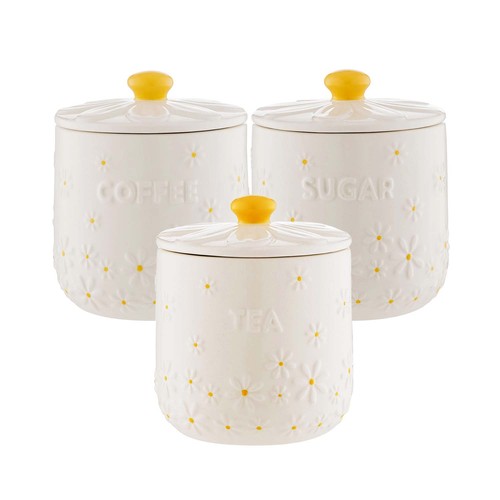 Tea coffee sugar jar - sugar,
