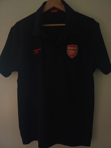 Arsenal black polo shirt - black,