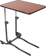 NRS Healthcare M01278 Overbed and Chair Table - Divan Style, Tilting and Adjusta