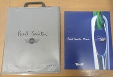 Mini "Paul Smith" limited edition sales literature