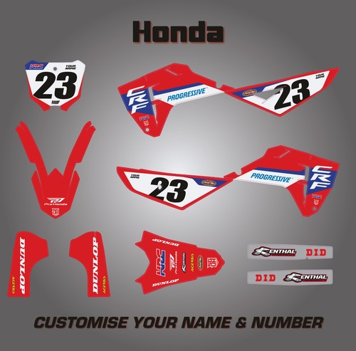 Custom honda graphics - honda, mx