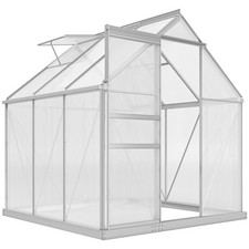 Outsunny polycarbonate walk - outsunny, walk-in