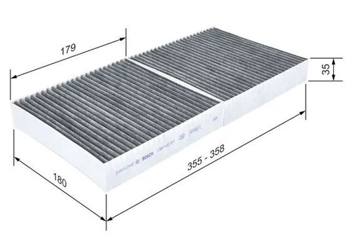 Cabin filter activated carbon - cabin,