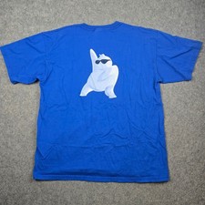 Oreo Os T Shirt Mens XL Blue