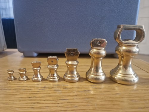 Brass bell weights - set, of