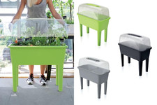 Elevated Greenhouse Planter