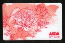 ASDA ( UK ) Pink Flowers ( 2013 ) Gift Card ( $0 )
