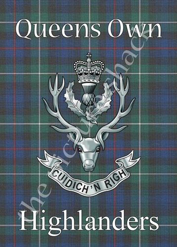 Queens own highlanders cap - queens,