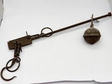 ANTIQUE IRON STEEL OLD BALANCE
