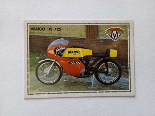 Panini 1975 maico 125 - maico, rs