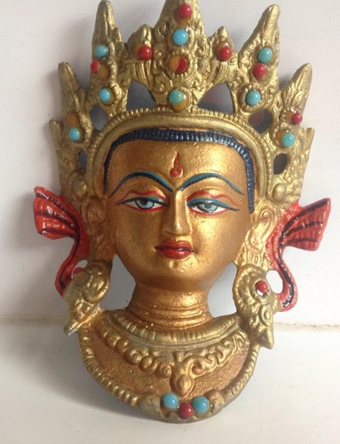 Tibetan buddha face small tara - tibetan,